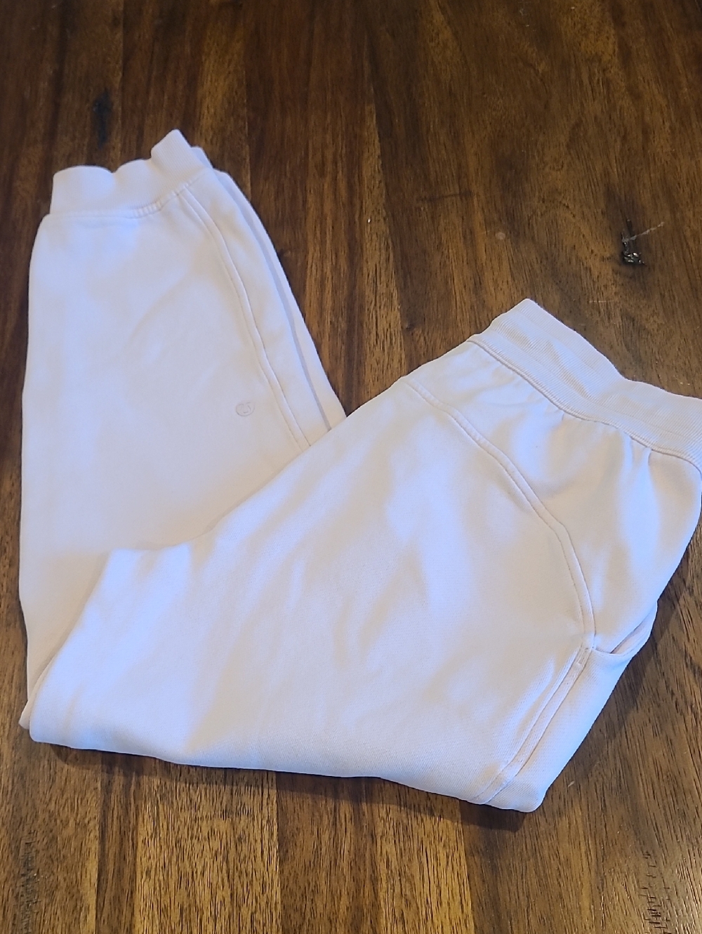 Lululemon scuba joggers Light Pink Size 6